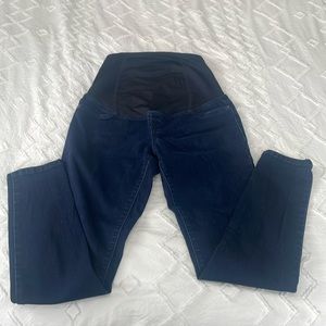 Dark Blue Maternity Jeggings